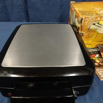 LOT 251. KRUPS WAFFLE IRON, PASTA MACHINE AND CAN OPENER