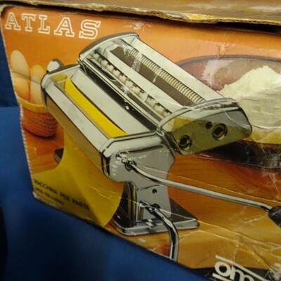 LOT 251. KRUPS WAFFLE IRON, PASTA MACHINE AND CAN OPENER