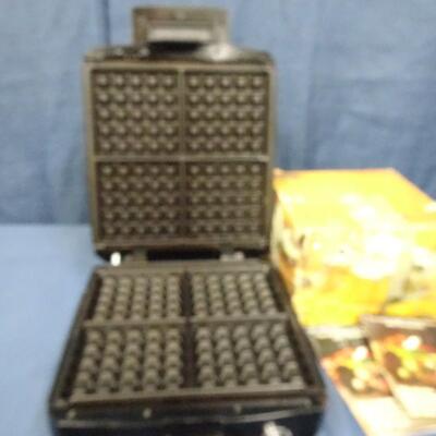 LOT 251. KRUPS WAFFLE IRON, PASTA MACHINE AND CAN OPENER