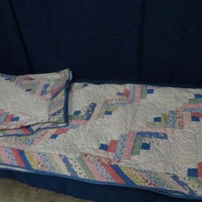 LOT 274. KING SIZE AMERICAN PACIFIC COUNTRY CLASSICS BED SPREAD
