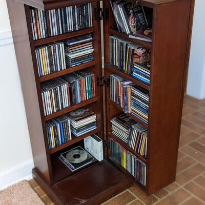 CD/DVD Cabinet (contents not included)