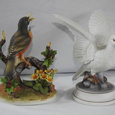 Porcelain Bird Figurines