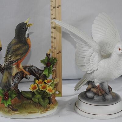 Porcelain Bird Figurines