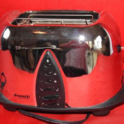 Toaster and coffee grinder