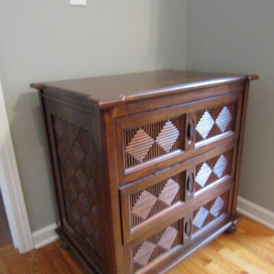 Wooden Three Drawer Chest from Pier 1 Imports