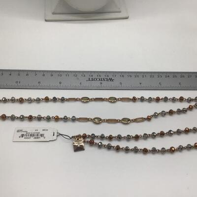 New Ann Klein Beaded Necklace