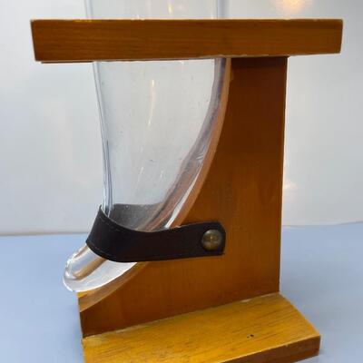 Medieval Viking Style Glass Beer Drinking Horn