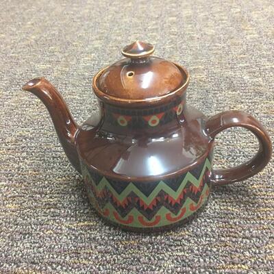 Vintage Arthur Wood Stoneware Teapot