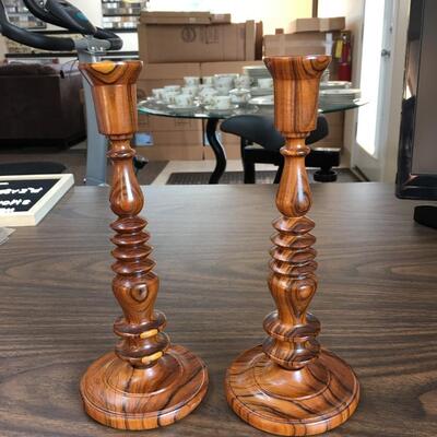 Vintage Candle Holders Set of 2