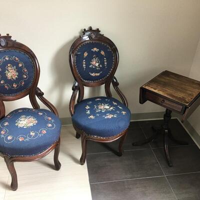 Vintage Victorian Chairs-A Pair