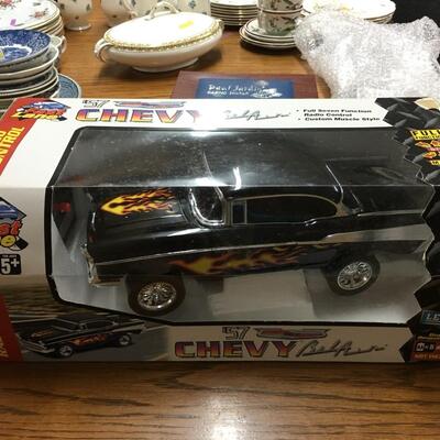 57 Chevy Bel Air Flames
