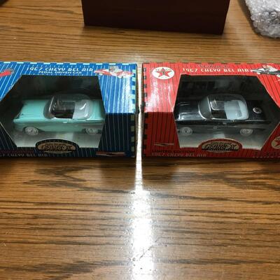 1957 Chevy Bel Air Mini Cars Set of 2