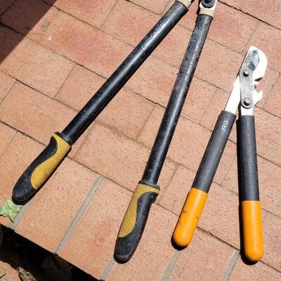 Lot 38: (2) Garden Hedge Trimmer Tools