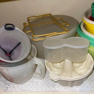 Lot 59 Cupboard Full of Tupperware & Other Plastic Storage