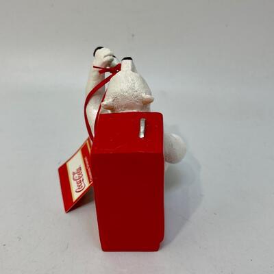 Coca Cola Polar Bear Christmas Ornament