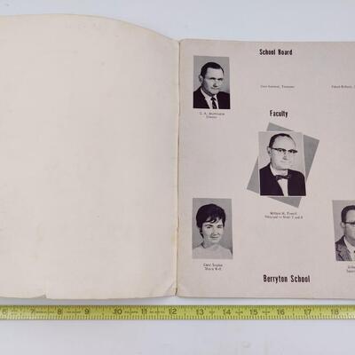 BERRYTON ELEMENTARY SCHOOL YEARBOOKS (1965 AND 1972)