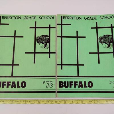 BERRYTON ELEMENTARY SCHOOL YEARBOOKS (BOTH 1973)