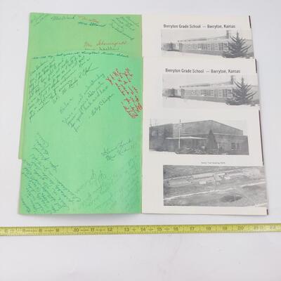 BERRYTON ELEMENTARY SCHOOL YEARBOOKS (BOTH 1973)