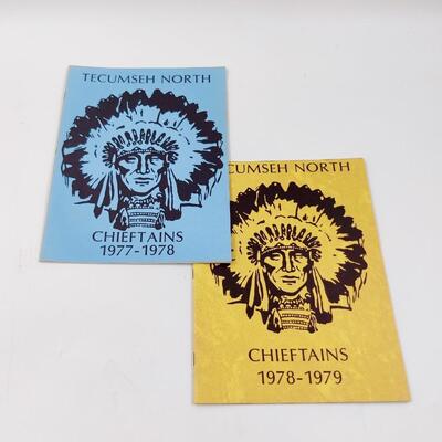 TECUMSEH NORTH ELEMENTARY YEARBOOKS (1977-78 AND 1978-79)