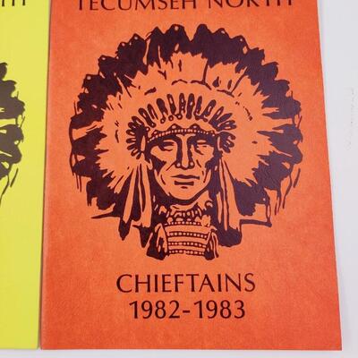 TECUMSEH NORTH ELEMENTARY YEARBOOKS (1980-81, 1981-82 AND 1982-83)