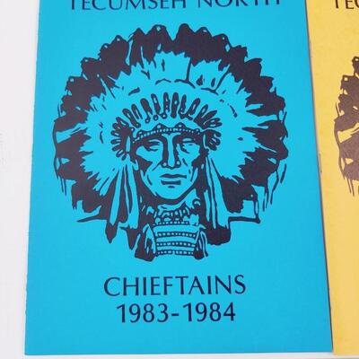 TECUMSEH NORTH ELEMENTARY YEARBOOKS (1983-84 AND 1984-85)