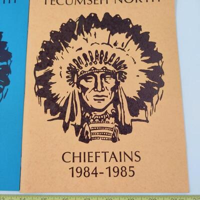 TECUMSEH NORTH ELEMENTARY YEARBOOKS (1983-84 AND 1984-85)