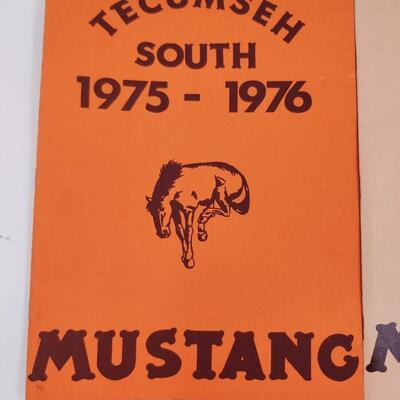TECUMSEH SOUTH ELEMENTARY YEARBOOKS (1975-76, 1977-78 AND 1978-79)
