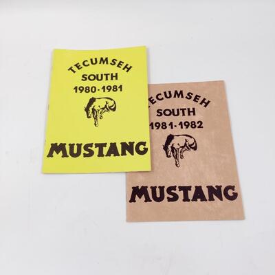 TECUMSEH SOUTH ELEMENTARY YEARBOOKS (1980-81 AND 1981-82)