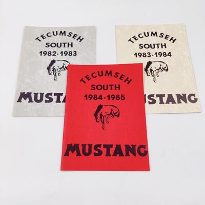 TECUMSEH SOUTH ELEMENTARY YEARBOOKS (1982-83, 1983-84 AND 1984-85)