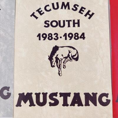 TECUMSEH SOUTH ELEMENTARY YEARBOOKS (1982-83, 1983-84 AND 1984-85)