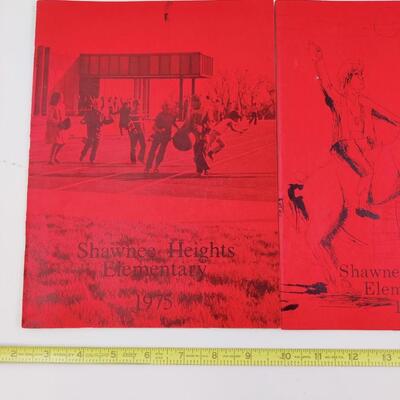 SHAWNEE HEIGHTS ELEMENTARY YEARBOOKS (1975, 1976 AND 1978)