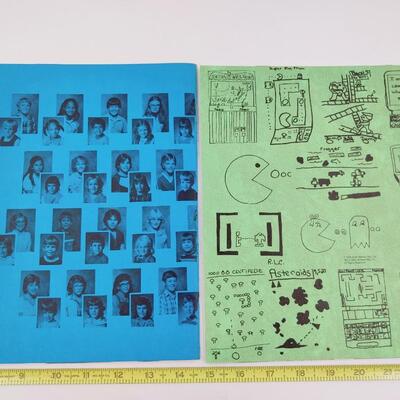 SHAWNEE HEIGHTS ELEMENTARY YEARBOOKS (1980-81 AND 1982-83)