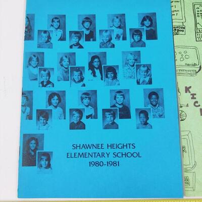 SHAWNEE HEIGHTS ELEMENTARY YEARBOOKS (1980-81 AND 1982-83)