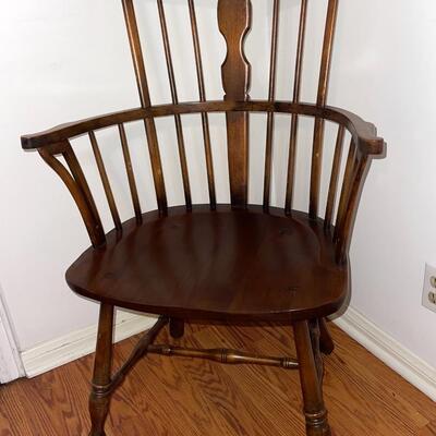 Lot 94 Vintage Wood Windsor Chair 36" tall x 23 x 16