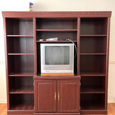 Lot 98 Large Media Center 1 Piece 71" x 71" x 16"