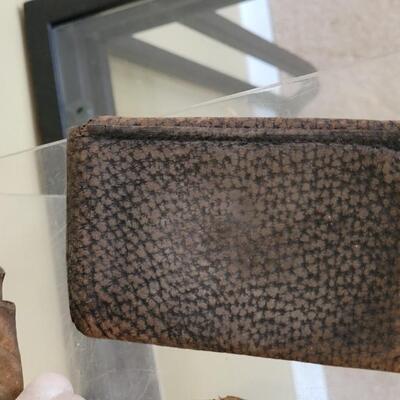 Lot 83: Antique Men's Leather Wallets
