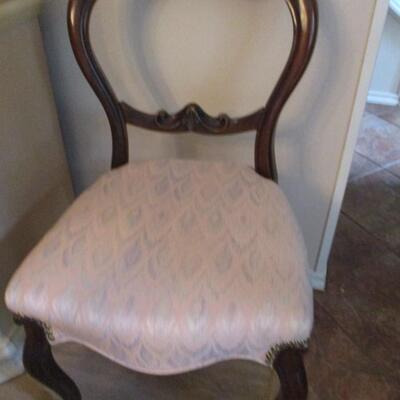 Victorian Style Upholstered Armchairs