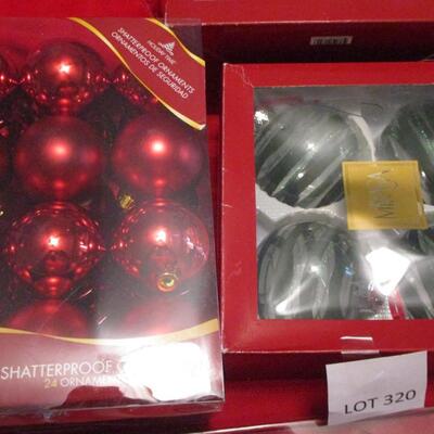 Mikasa Christmas Ornaments