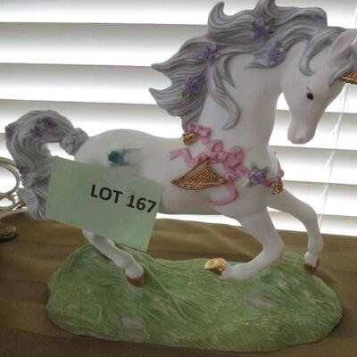 Porcelain Horse & Art