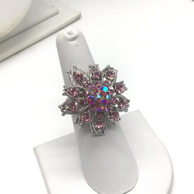 Beautiful Pink Costume Ring
