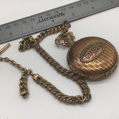 Grandpa Pocket watch with Chain Tested