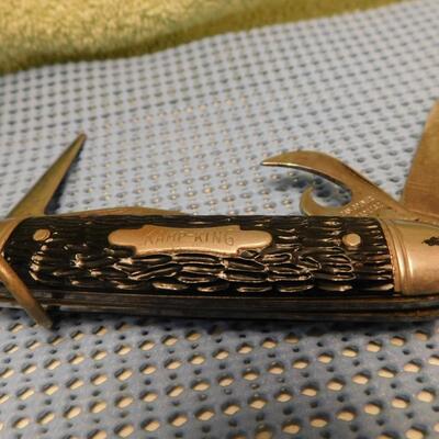 Vintage Pocket Knife Military Lot