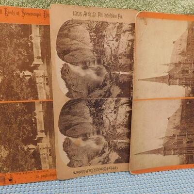 Stereo View Card Lot Many Rare Shots Zeppelin China Niagara Falls Hunting Landscapes +++