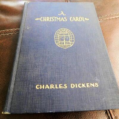 c.1929 A CHRISTMAS CAROL Charles Dickens Hardback Illustrated