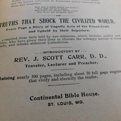 DEVIL IN ROBES - SINS OF PRIESTS Unusual Religion Hardback Rev. Scott Carr