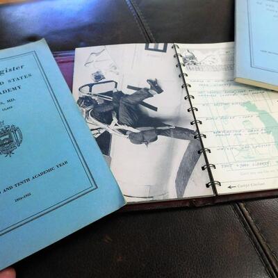 1950s NAVAL ACADEMY Calendar Day Planner Diary + Annual Registers Lot