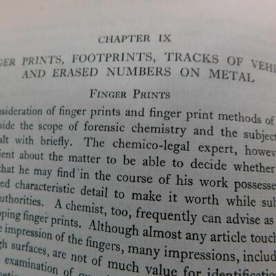 1948 Forensic Chemistry Scientific Criminal Investigation A. Lucas LAW ENFORCEMENT TRAINING