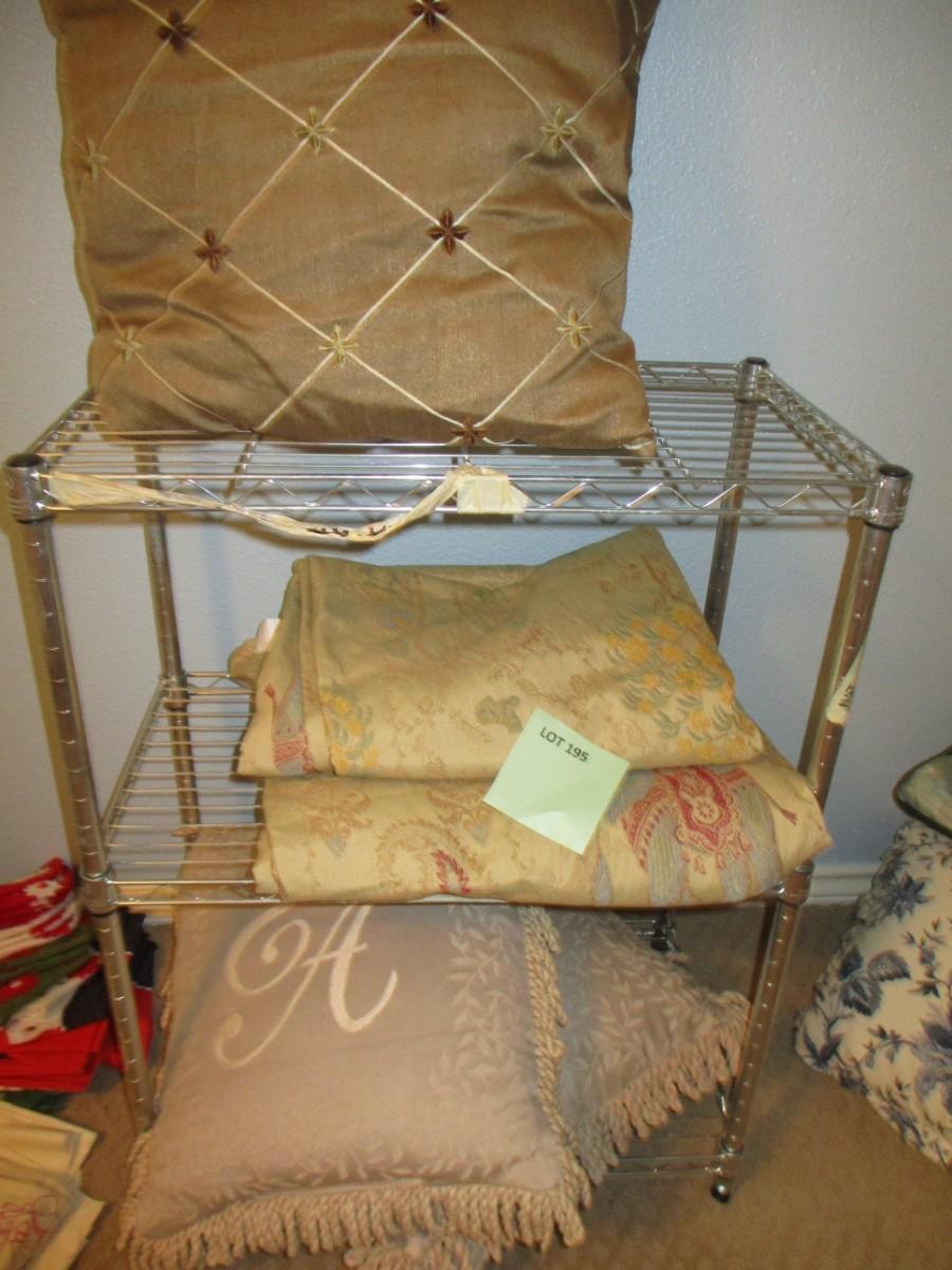 Custom Curtains/Throw Pillows