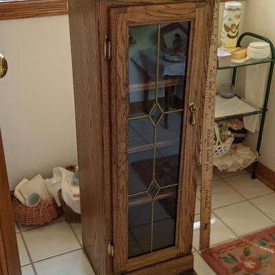 Plant Stand Leaded Framed Glass