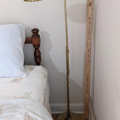 Brass Adjustable Floor Lamp
